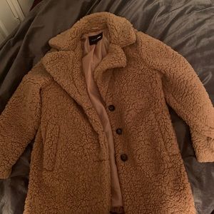 Fashion nova teddy coat